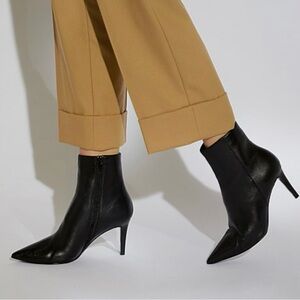 Dune London Oliyah Mid Heel Ankle Boot Size 9